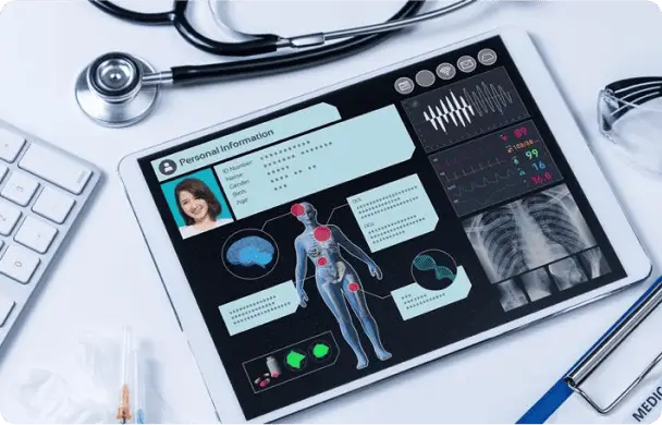 Health Record Screenshot